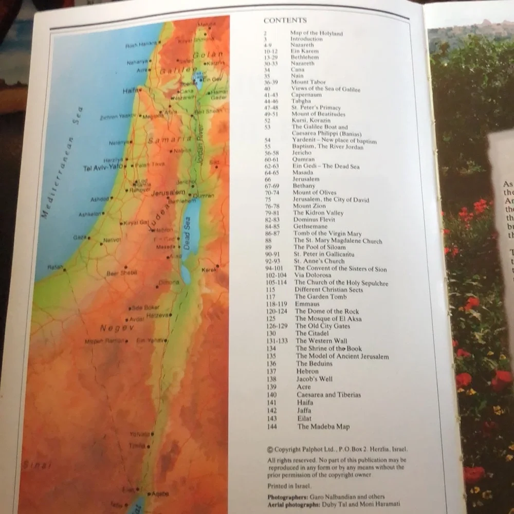 THE HOLY LAND MILLENNIUM 2000 softcover book
